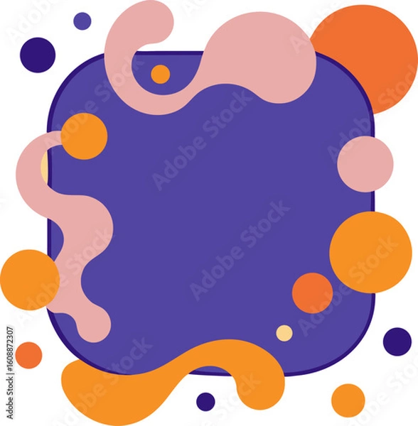 Fototapeta vector illustration of a abstract background