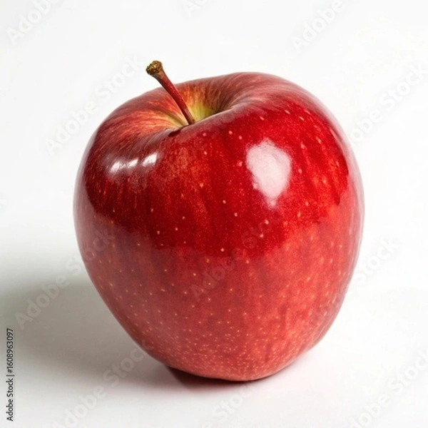 Obraz Fresh and Juicy Apples in Bright Light