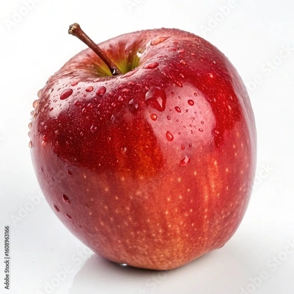 Obraz Fresh and Juicy Apples in Bright Light