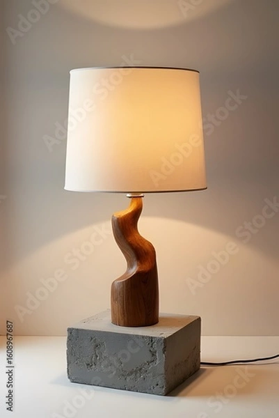 Obraz lamp on the table