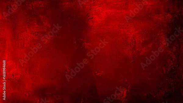 Fototapeta Old wall texture cement black red background abstract dark color design are light with white gradient background.