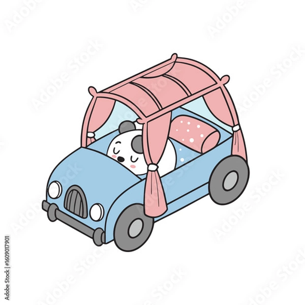 Obraz Vehicle Vector in Cartoon Style