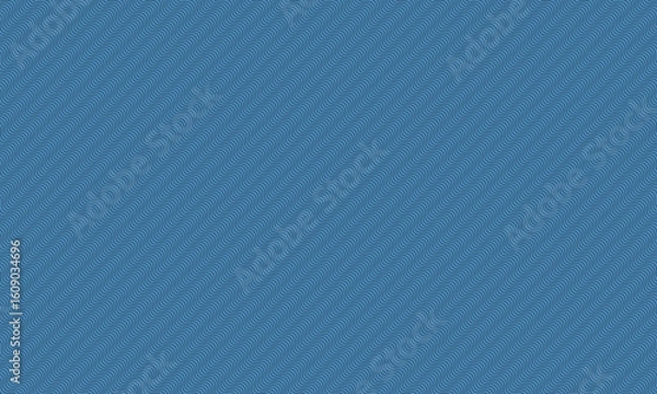 Obraz Seamless Wavy Line Pattern with Fluid Geometric Flow