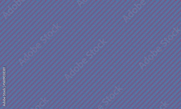 Obraz Seamless Wavy Line Pattern with Fluid Geometric Flow