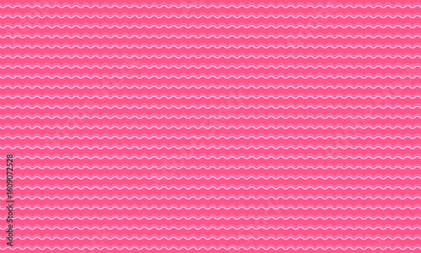 Obraz Abstract Seamless Wavy Line Pattern with Bold Repetitive Design