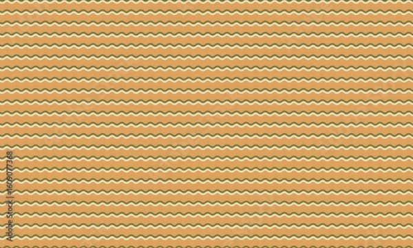 Obraz Abstract Seamless Wavy Line Pattern with Bold Repetitive Design