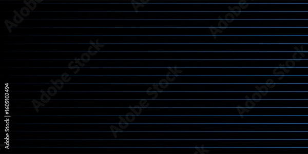Fototapeta Blue Gradient with Diagonal Lines - Abstract Background Design