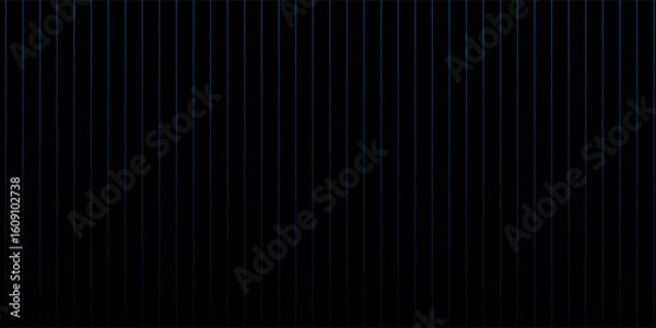Fototapeta Blue Gradient with vertikal Lines - Abstract Background Design