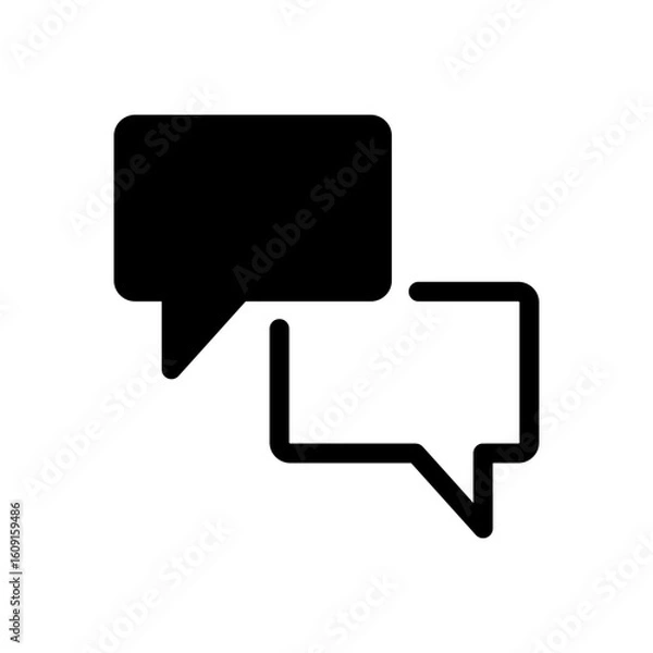 Fototapeta Chat Buble
