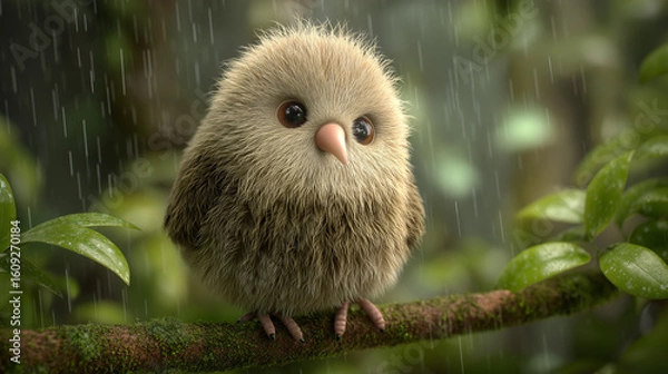 Obraz bird on a branch