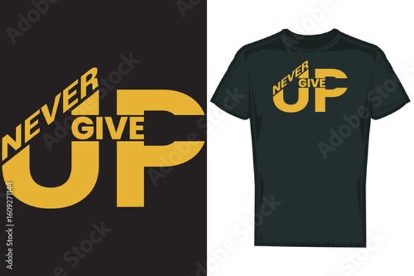 Obraz Trendy Unique Typography T shirt Design