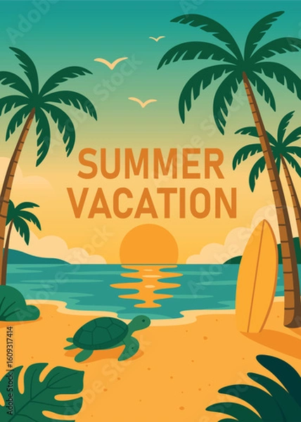 Fototapeta Summer vacation