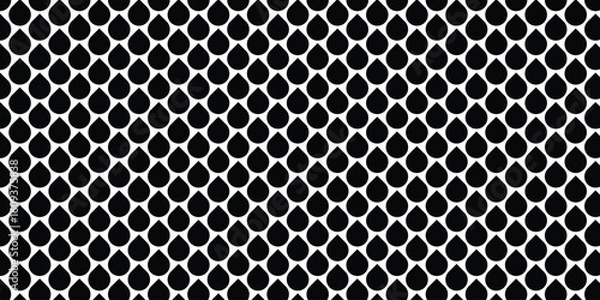 Obraz Drop Geometric set of seamless patterns. Gold and white vector backgrounds. Simple illustrations