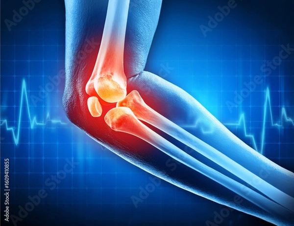 Obraz Ellbogengelenk mit schmerzen - 1