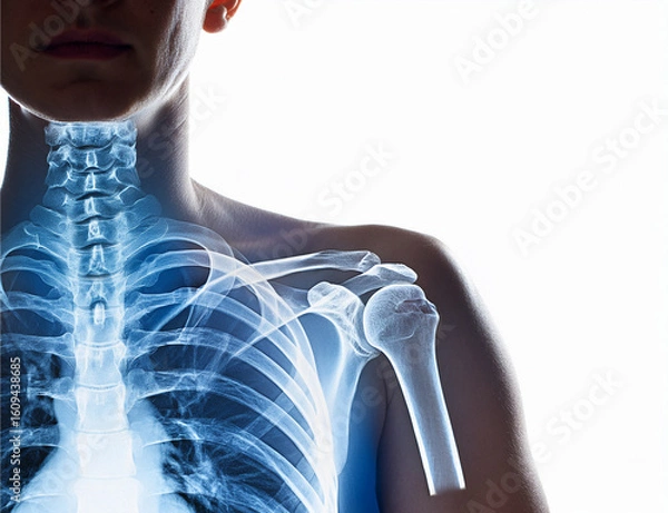 Obraz Schulter mit Schlüsselbein- 3