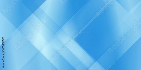 Fototapeta modern seamless business and cover blue design abstract background, Geometric stripe vector background with soft blue color, product presentation and technology concept blue abstract background.	
