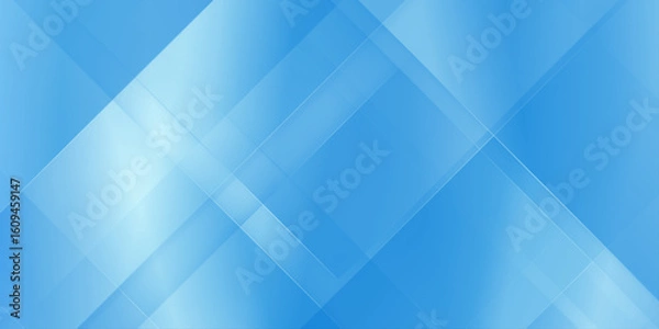 Fototapeta modern seamless business and cover blue design abstract background, Geometric stripe vector background with soft blue color, product presentation and technology concept blue abstract background.	
