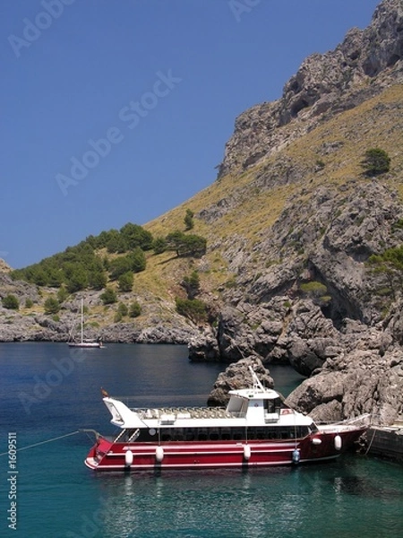 Fototapeta excursion boat