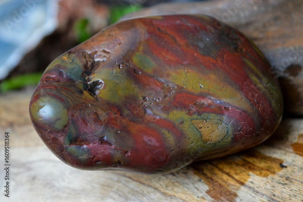Obraz Tiger agate mineral specimen 