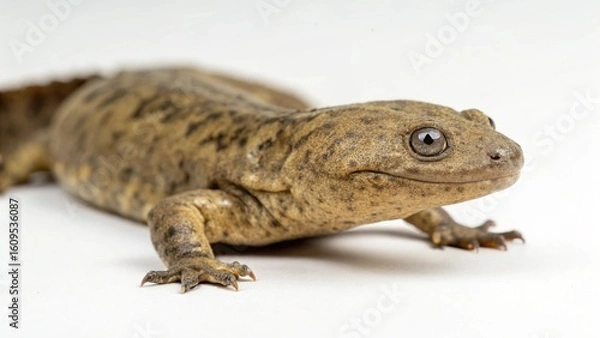 Fototapeta Hellbender on studio background