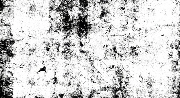 Fototapeta Abstract Grunge Texture Showing Contrast And Great Black And White Details