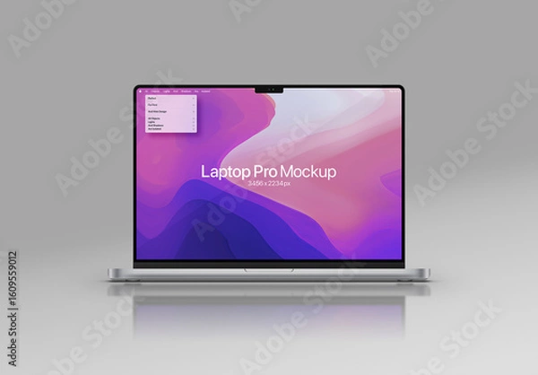 Obraz Laptop Mockup - Pro 16