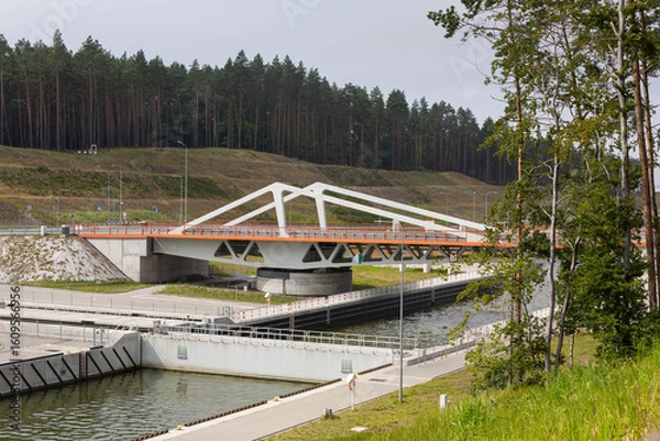 Obraz Most nad kanałem 