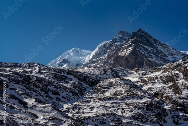 Obraz winter mountain landscape