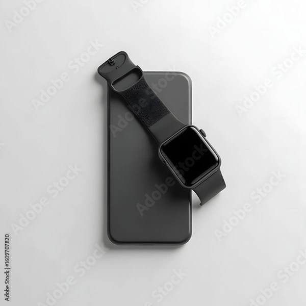 Fototapeta flash drive on white background
