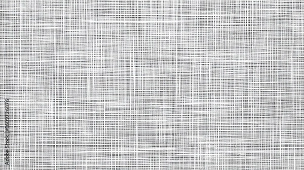 Fototapeta White cross-hatched linen texture background ideal for design, craft, and textile projects.