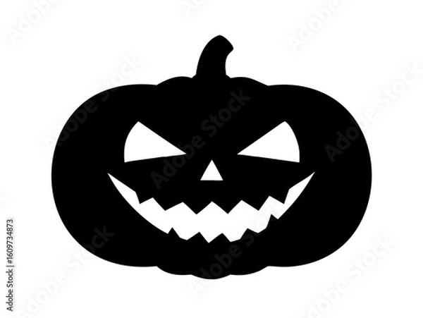 Obraz Halloween pumpkin vector art 