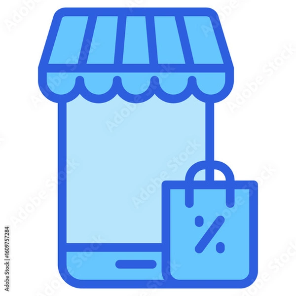 Obraz Online Shopping Icon