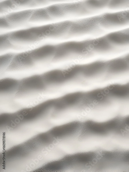Fototapeta White sand wave pattern texture background