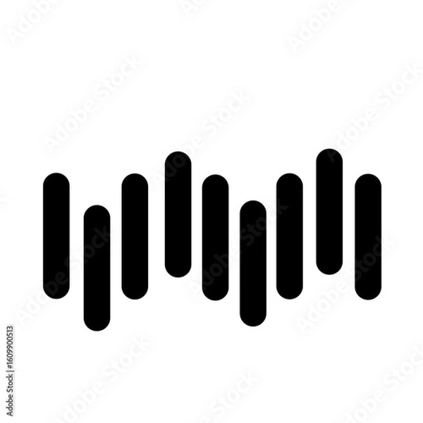 Fototapeta Crosswalk vector icon 