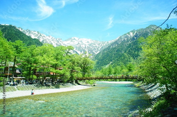 Obraz 梓川　　河童橋