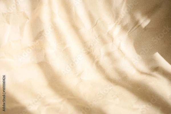 Obraz minimal paper background with soft shadows and lights