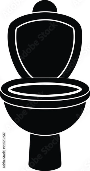 Obraz toilet flapper on white background.eps