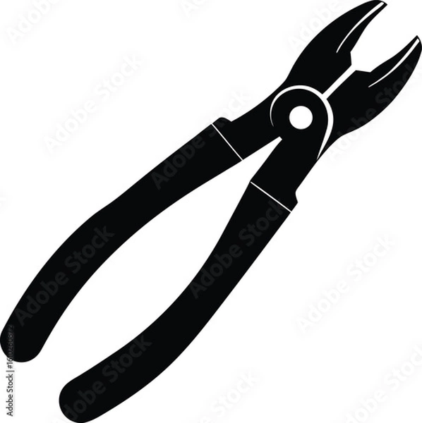 Obraz wire cutter on white background.eps