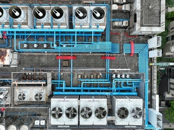 Obraz Cooling system.