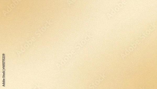 Fototapeta Firefly Gradient Background From Pale Gold To Champagne Color With Soft Grain Texture
