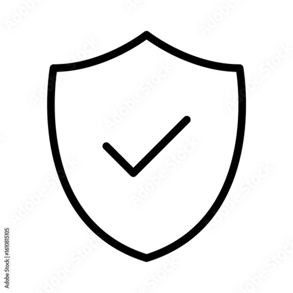 Obraz Verified Security Shield Checkmark Icon Trusted Digital Protection Secure System Certification Valid Online Connection Data Integrity Approved Cyber Security
