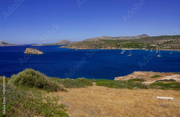 Fototapeta A mediteranean landscape
