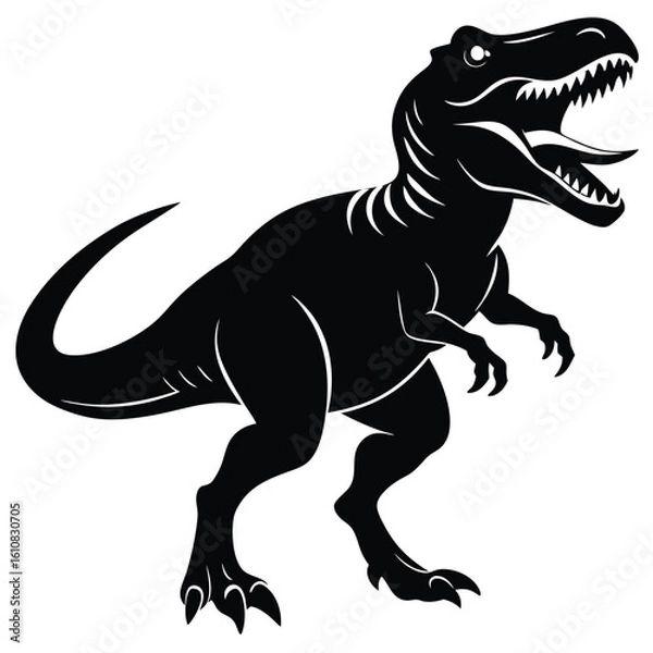 Fototapeta t rex roaring