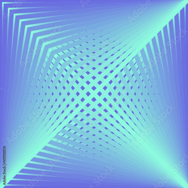 Obraz ウェーブ背景