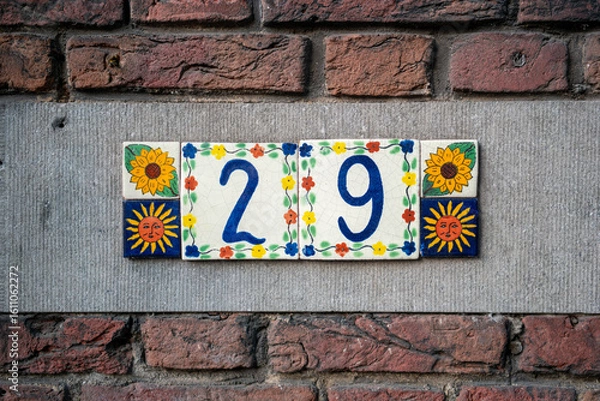 Obraz house number 29