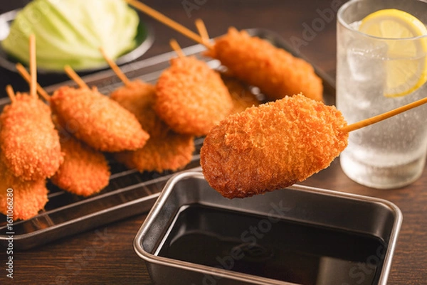 Fototapeta 串かつ