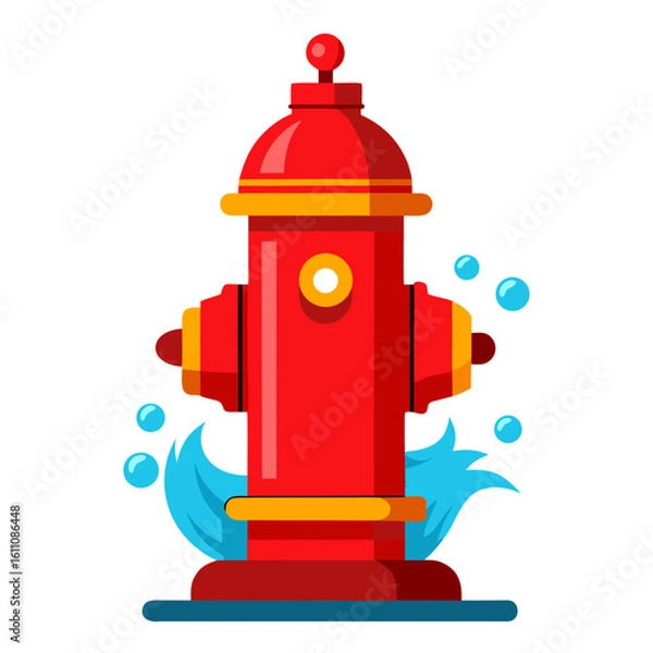 Obraz red fire hydrant