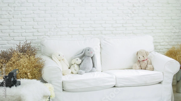 Obraz Living room interior with sofa