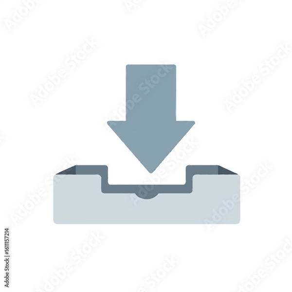 Fototapeta download arrow icon