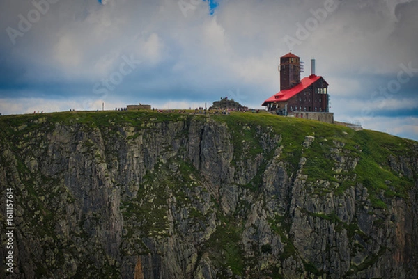 Obraz Building on the rock